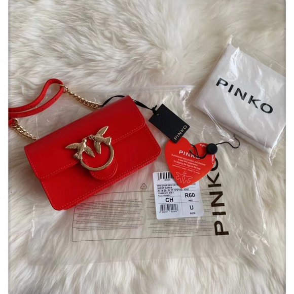 Pinko Handbags - NWT Pinko Love Baby Simply Cl.Vitello Seta